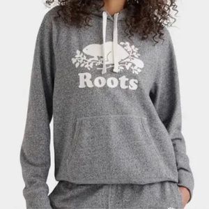 Roots Canada gray sweatshirt size Large